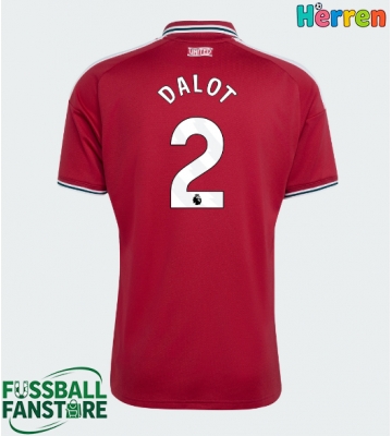 Manchester United Diogo Dalot #2 Replik Heimtrikot 2026-27 Kurzarm
